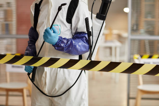 Professional Biohazard technician working in Combs, AR